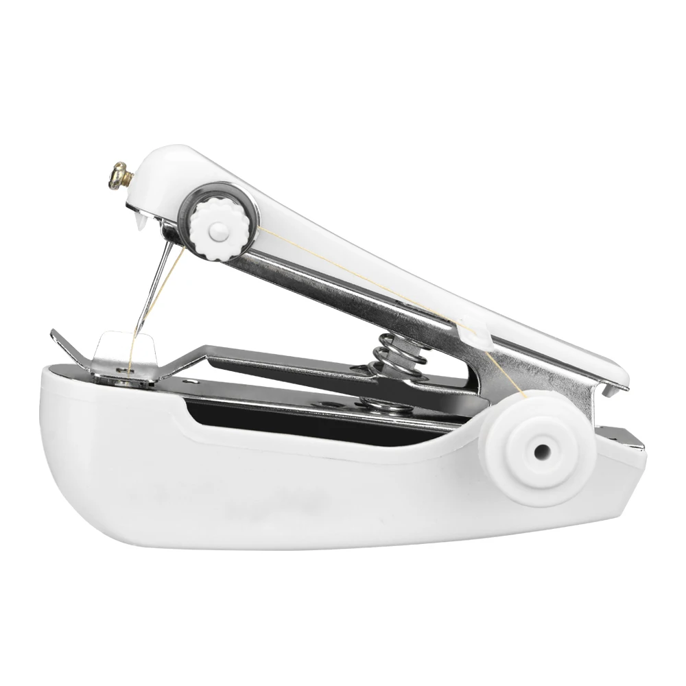 

Portable Mini Manual Sewing Machines Cordless Hand-Held Clothes Useful Sewing Machines Handwork Needlework Tools Accessories
