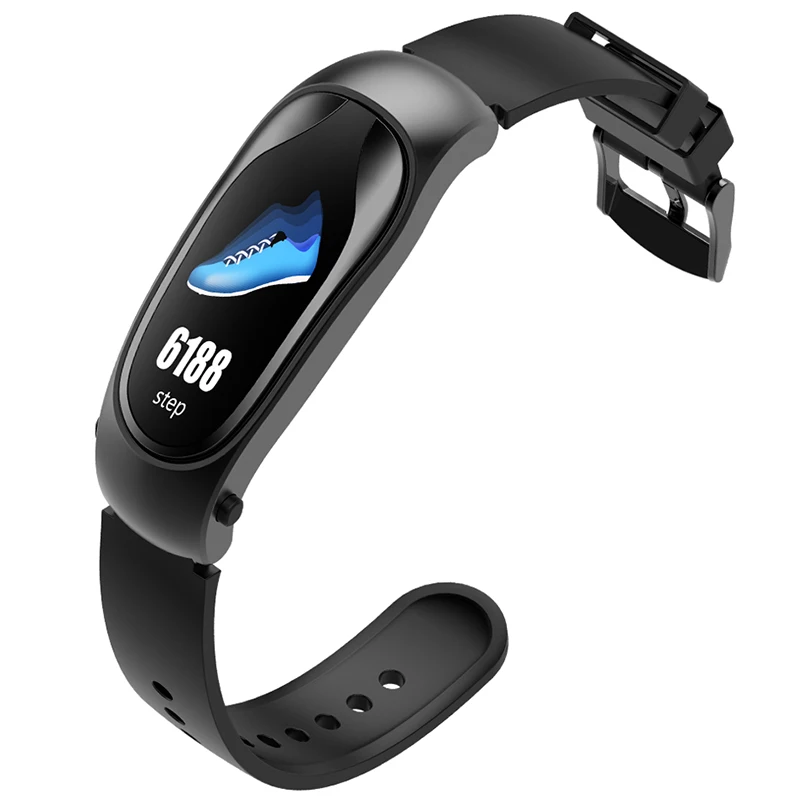 Умный Браслет KINGWEAR KR04 0 96 дюймов IP67 Водонепроницаемый пульсометр кровяное