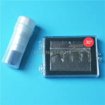 

High quality 30 Degree Vinyl Plotter Blades 10pcs For Icontek Graphtec plotter printer +1 Blade Holder
