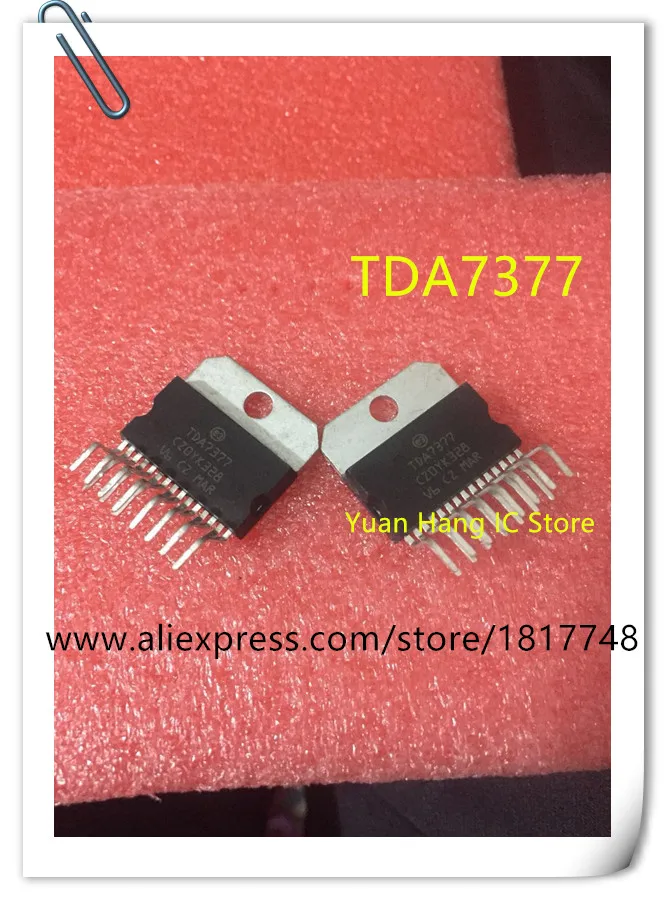 10pcs/lot TDA7377 TDA 7377 ZIP 15 CD7377CZ YD7377 ZIP15 audio amplifier ...