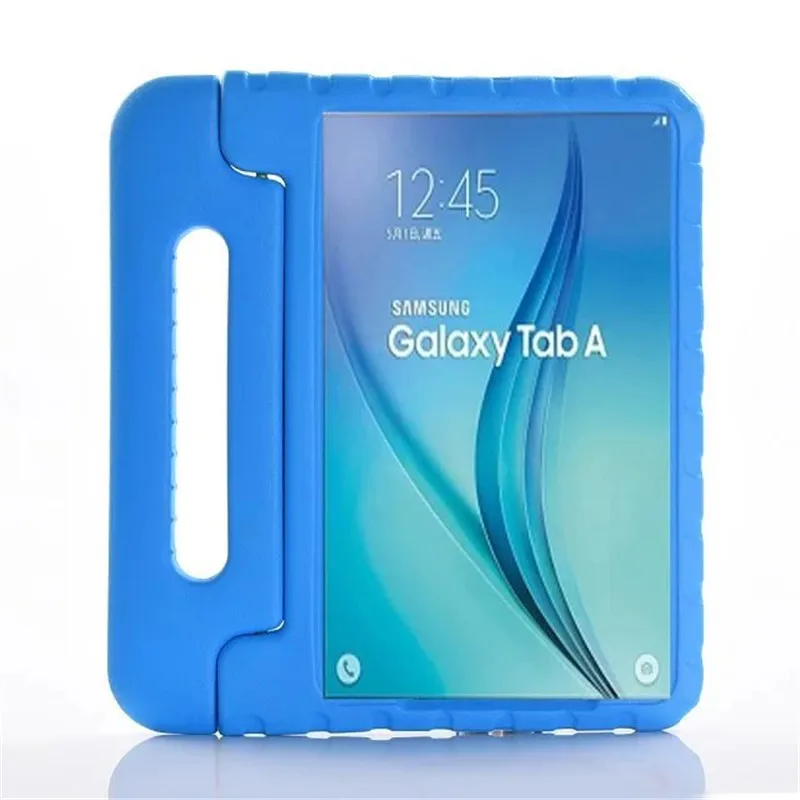 Дети Портативная подставка чехол для Samsung Galaxy Tab A A6 10,1 2016 T580 T585 SM-T580 EVA капля противоударный переносная крышка + стилус + пленка