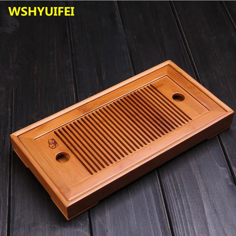 

Tea tray Small Bamboo Gongfu Tea Table Serving Tray 25cm*14cm Bamboo Tea Table chinese tea set bamboo
