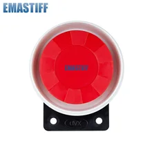 1 шт./лот 9-12 в 120 дБ новая 100-120 дБ Мини Проводная сирена для нашей беспроводной gsm pstn система охранной сигнализации для дома