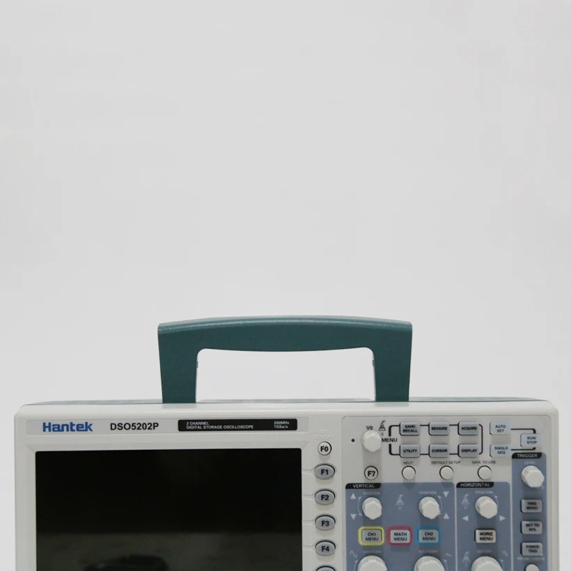 Бесплатная доставка Hantek DSO5202P цифровой осциллограф 200 МГц 2 канала 1GSa/s 7 ''TFT