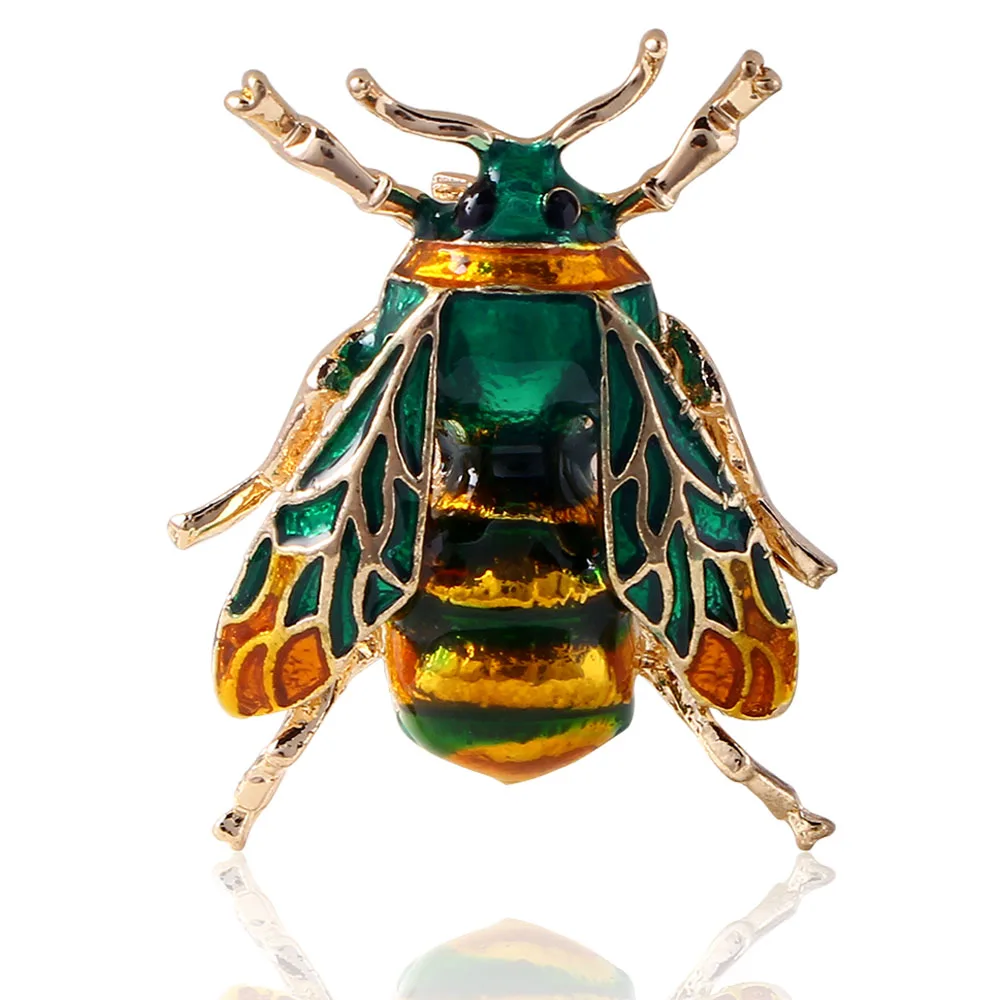 

Enamel Bee Brooches Unisex Insect Butterfly Brooch Pin Women and Men Jewelry Cute Small Badges Fashion Jewelry Christmas Gift