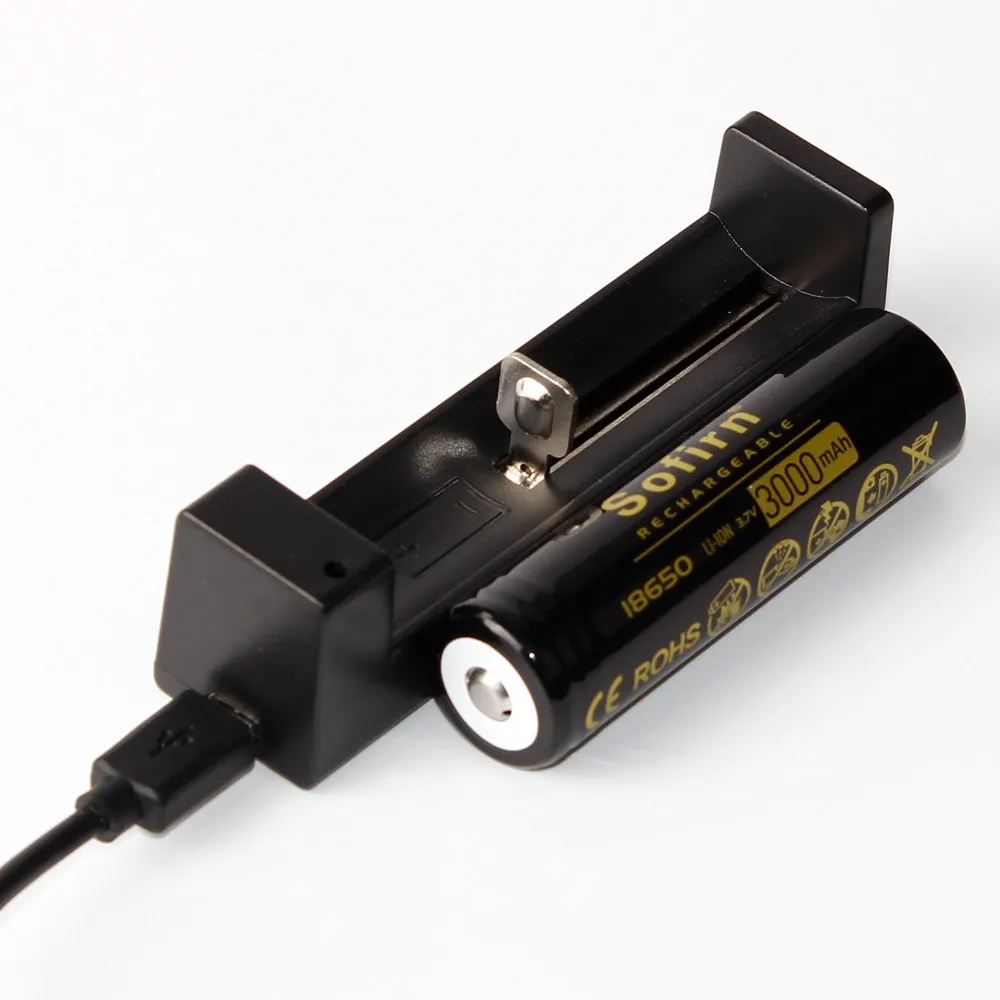 Sofirn Зарядное устройство USB Li-Ion 18650 14500 26650 16340 10400 18650 для перезаряжаемого зарядного устройства s 3,7 V Универсальное зарядное устройство