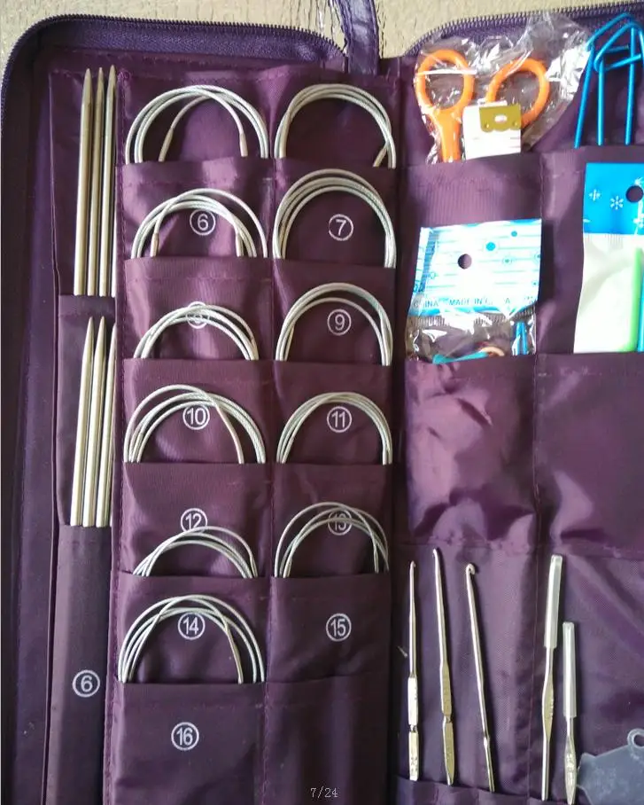 

Sewing Tools & Accessory Knitting tools knitting needles set of gadgets 33 pairs / set Sewing Tools & Accessory 91650