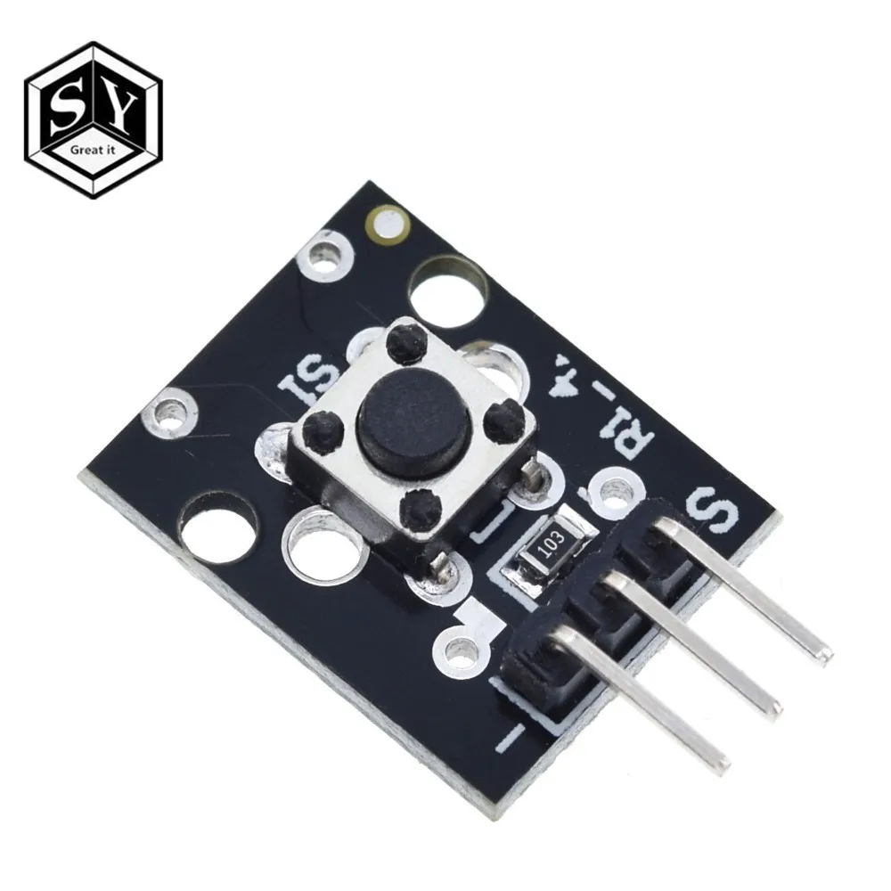 GREAT IT KY 004 3pin кнопка переключатель сенсорный модуль для Arduino Diy стартовый комплект