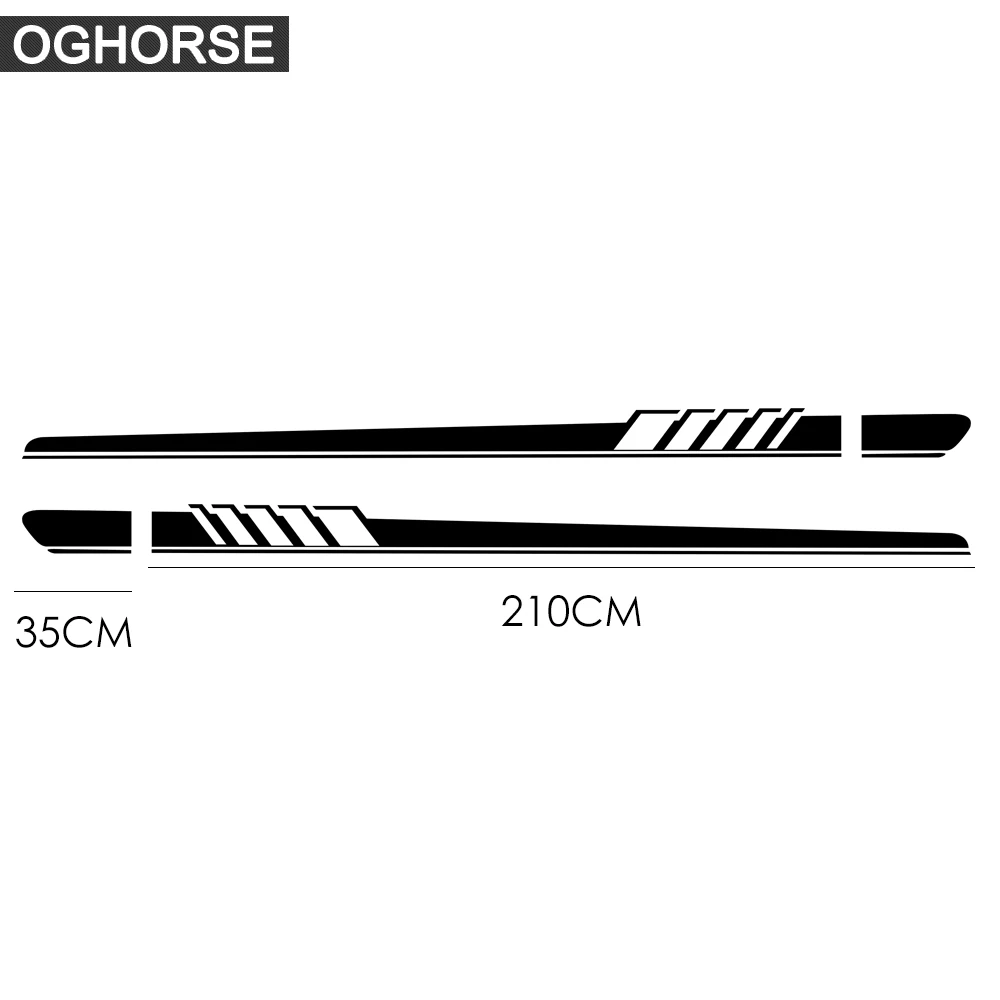 طبعة 1 سباق الجانب شريط تنورة الفينيل ملصق لاصق لامع ورائع لمرسيدس بنز الفئة C S205 العقارية C180 C200 C300 C63 AMG اكسسوارات