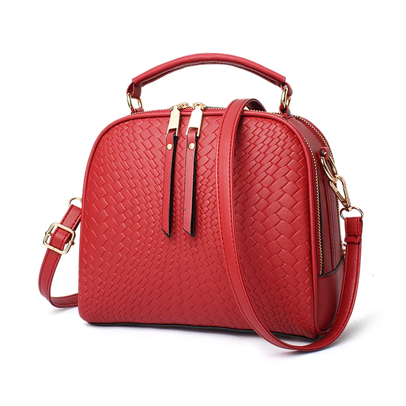 النساء الأعلى مقبض حقائب رفرف crossbody حقائب النساء حقائب جلدية صغيرة الأزياء النسائية الصلبة حمل السيدات الكتف حقيبة #14To31/9-2
