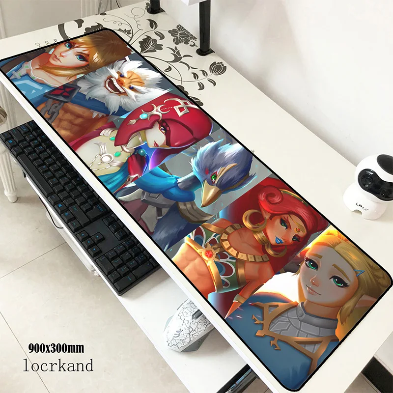  zelda mouse pad 90x30cm mousepads cheapest best gaming mousepad gamer High quality personalized mou