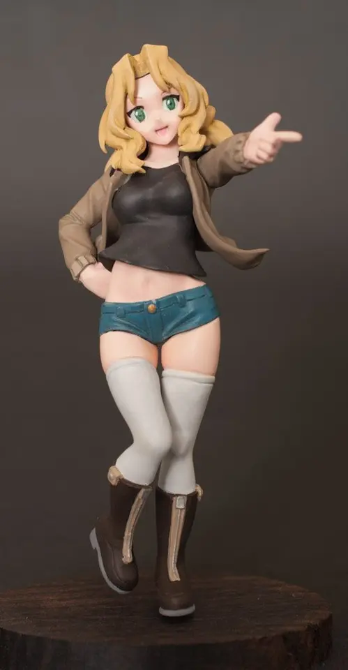 スーパーマンガール フィギュア ガレージキット 未塗装未組立 美女 未