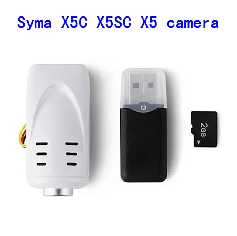 Аксессуары 2.0MP HD камера с 2G картой памяти для SYMA X5 / X5C X5SC RC вертолет Квадрокоптер