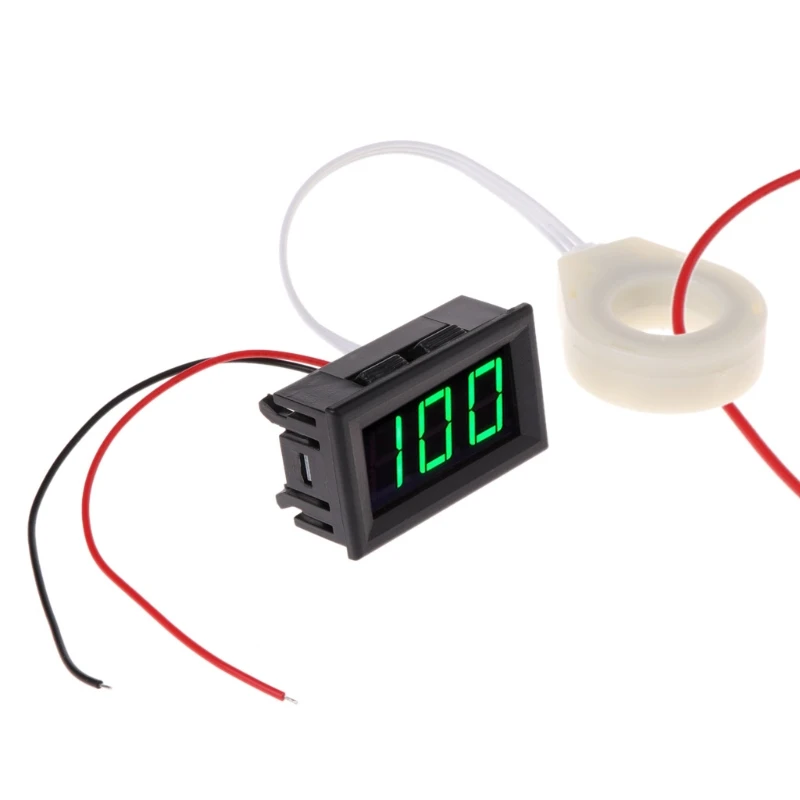 

DC 5-120V 100A Digital Voltmeter Current Voltage Amp Meter w Hall Effect Sensor