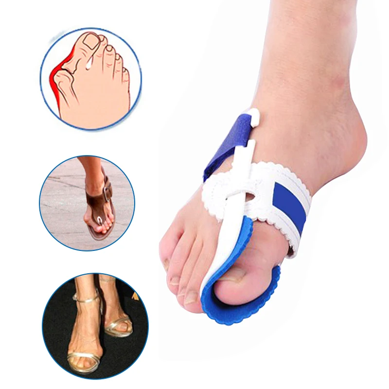 1 пара Жук-Кость Эктропия корректор для большого пальца Hallux корректор для косточки на ноге ночной уход за ногами Инструменты ортопедии
