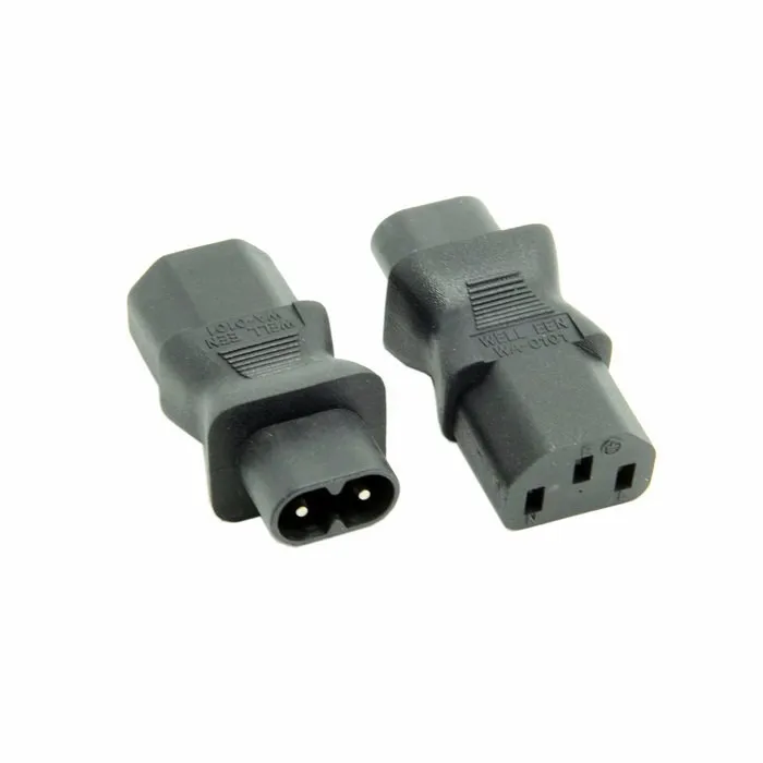 Адаптер питания IEC320 IEC 320 C13 к C8 3Pin мама 2Pin папа iec | Компьютеры и офис