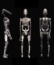 Paper Model Star Wars combat mold robot DIY Handmade Toy