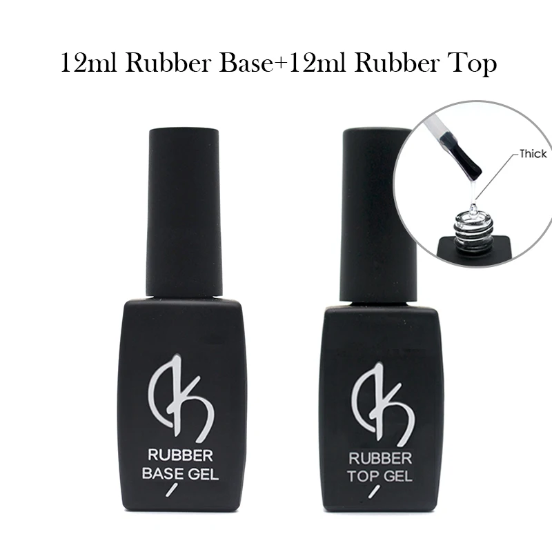 Толстая резиновая основа для гелевого лака Maincure Top Coat y Base Полупостоянный Гель-лак