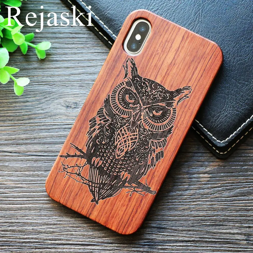 Rejaski Деревянный чехол для телефона Xiaomi 8 SE Lite Mi из ТПУ ударопрочный MIX 2 2S 3