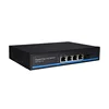 4x1000 м порт RJ45 коммутатор PoE 1x1000 м волоконно-оптический коммутатор Uplink встроенный в мощность AC100V-240V PoE коммутатор оптоволоконный PoE гигабитны... ► Фото 2/3