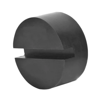 

Universal Car SUV Jack Black DIY Rubber Pad Slotted Frame Rail Hydraulic Floor Jack Disk Rubber Pad CDD Tool Car-styling