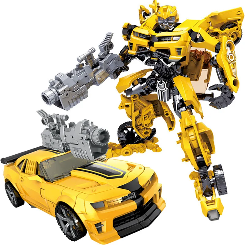 Детская игрушка-робот Трансформеры-Аниме серия экшн фигурка игрушка 2 размера робот автомобиль ABS пластиковая подвижная фигурка-модель