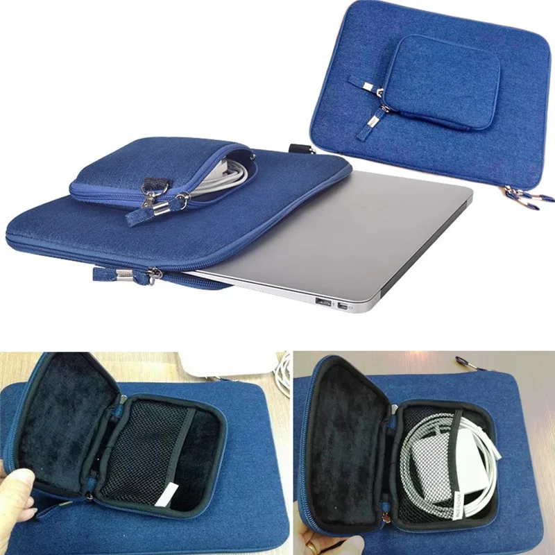 Brief 11/13/15 Inch Cowboy Pattern Zipper Power Charger Bag Computer