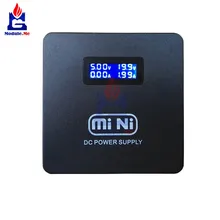 Мини lcd DC источник питания USB понижающий преобразователь с светодиодный дисплей Регулируемый источник питания для Raspberry Pi Arduino