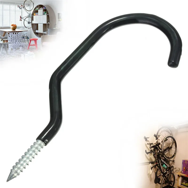 UK Heavy Duty Hanging Screw Storage Hooks For Bicycle Bike Garage Shed