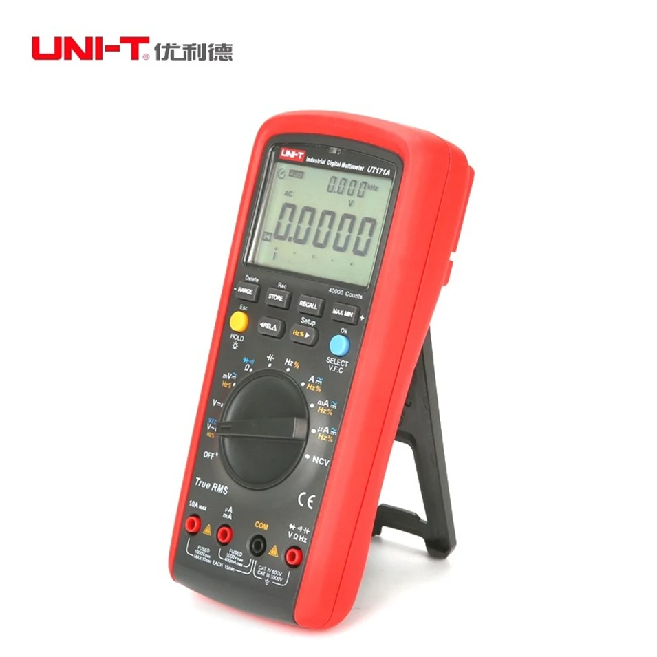 

UNI-T UT171A Industrial True RMS Digital Multimeters Admittance/Resistance Tester Free shipping