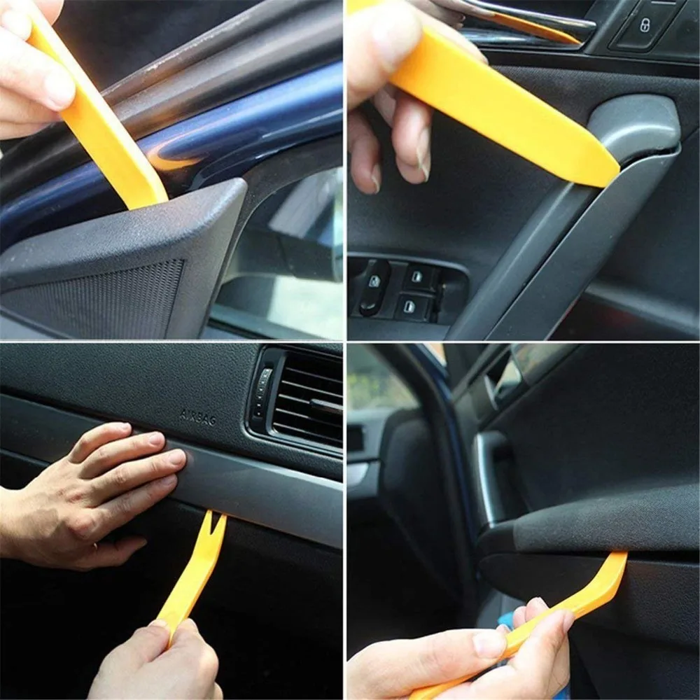 4PCS Tool Set Car Radio Stereo Install Tools Door Trim Dash Panel Removal Pry Repair Tool herramientas ferramenta Car Tool Kits (5)