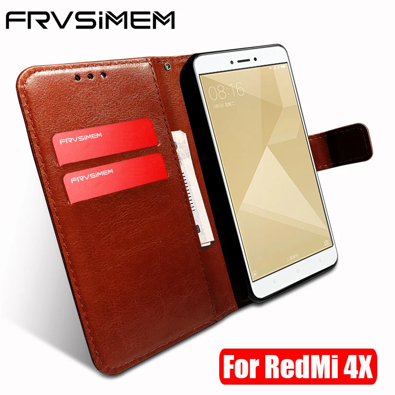 Чехол для XiaoMi RedMi 4X RedMi4X Pro Global Version 5 0 дюйма флип чехол кошелек подставка кожа +