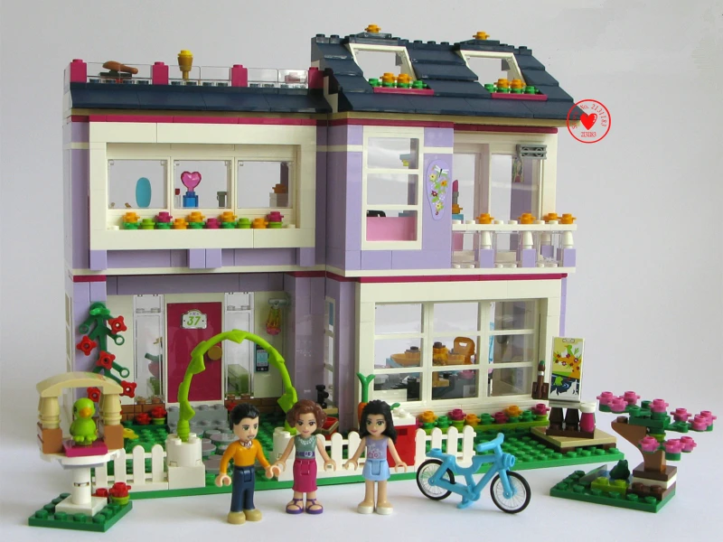 Новые друзья игрушки для девочек Emmas House fit legoings фигурки друзей модель