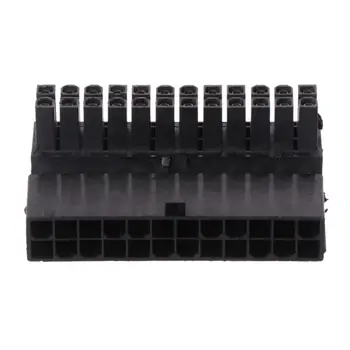 

ATX 24Pin Female to 24pin Male Right Angle Adapter For Desktop PC Power Supply