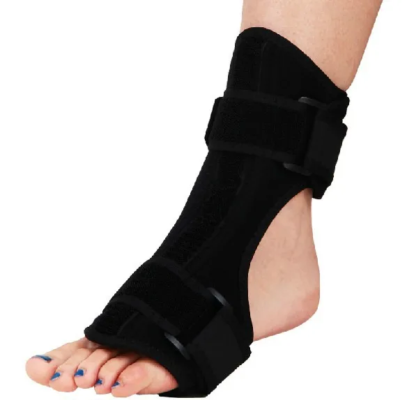 Medical Foot Drop Orthosis Support Nightime Brace Dorsal Aluminum