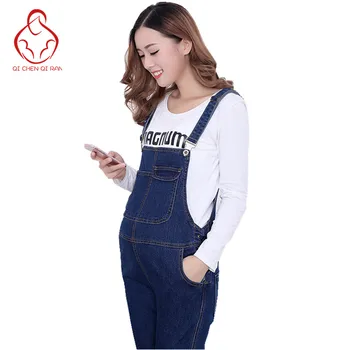 

High Quality Obstetrics One-Piece Soft Pregnant Women Jeans Maternity Pants Maternity Pants Jeans for women Pregnant Clothes