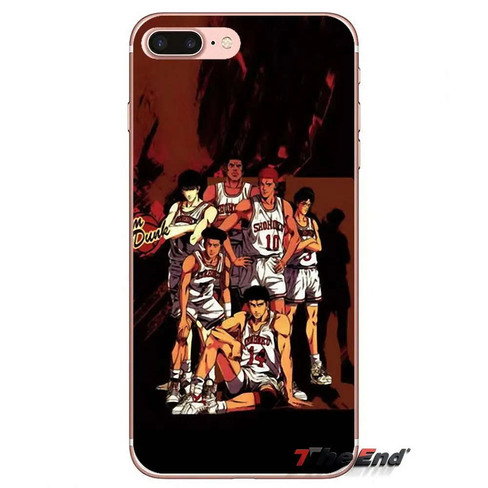 Чехлы для мобильных телефонов японского аниме Slam Dunk Huawei P Smart Y6 P8 P9 P10 Plus Nova P20 Lite Pro