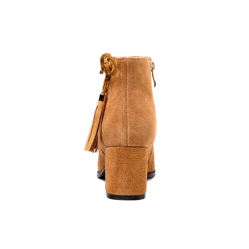 Suede angle boots Kickway botas mujer autumn winte