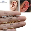 1pc New CABI Piercer Tragus Cartilage Ring Helix Jewelry Labret Piericngs 0.8x8mm Titanium Rook Lobe Piercing Body Jewelry ► Photo 1/6