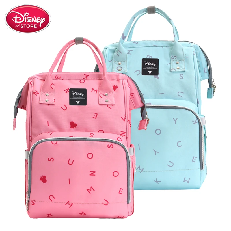 

Disney Diaper Bags Maternity Nappy Bag Large Capacity Mummy Bags for Baby Care Mon Handbag Travel Backpack Nursing Bag
