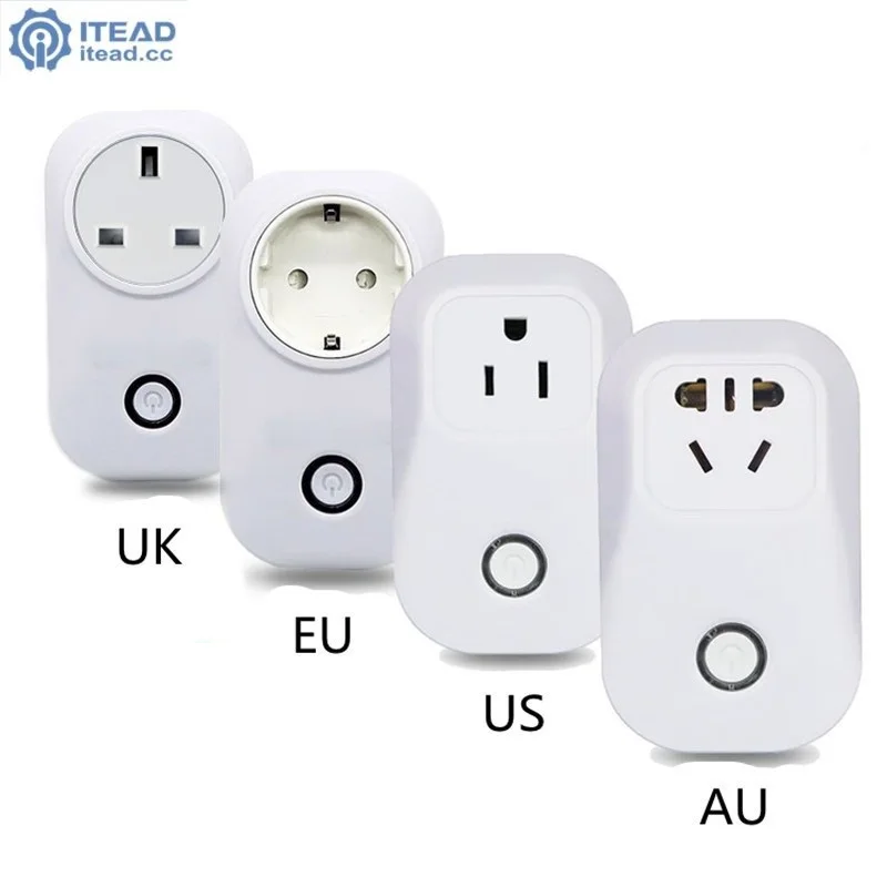 Sonoff UK Plug Remote Control Power Socket Smart Wireless RF ON/OFF