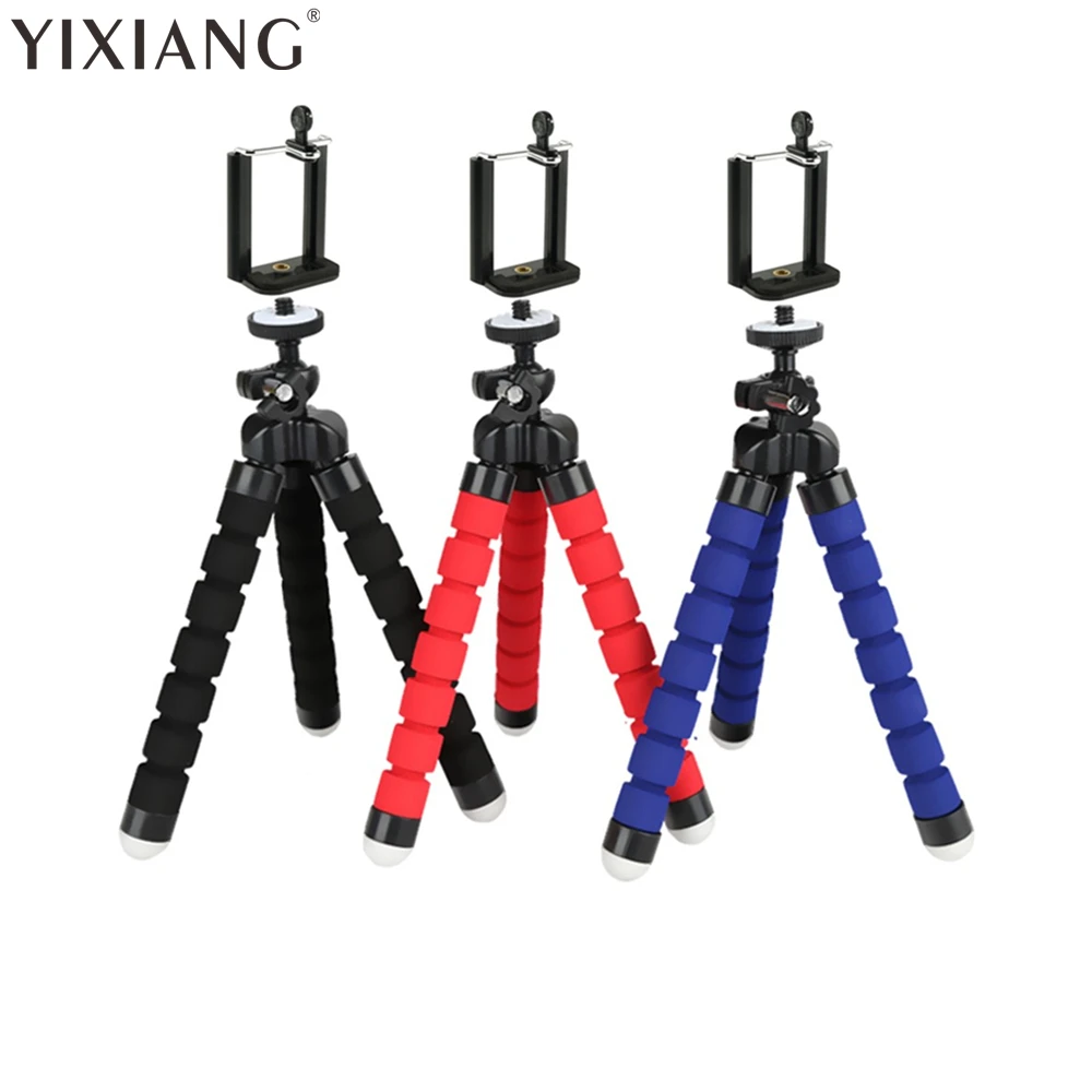 Штатив Осьминог YIXIANG гибкий держатель для цифровой камеры Gopro iPhone 6 7 Huawei s7 s8|monopod