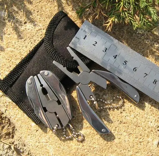 EDCGear портативный многофункциональный из нержавеющей стали складной нож брелок отвертка, складные плоскогубцы, инструмент для выживания кемпинга