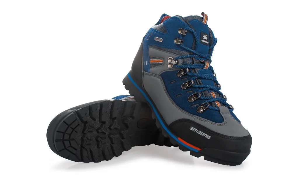 Непромокаемые походные ботинки мужские замшевые альпинистские уличные походные Нескользящие дышащие Спортивные кроссовки охотничьи