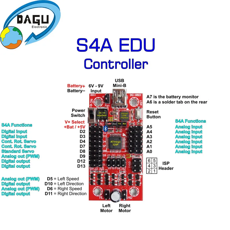 Arduino Car Platform Robot Chassis With PS2 Remote