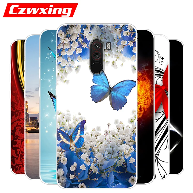 

Xiaomi Pocophone F1 Case Silicone TPU Cover Phone Case For Xiomi Xiaomi Pocophone F1 Global Version PocophoneF1 F 1 Poco F1 Case