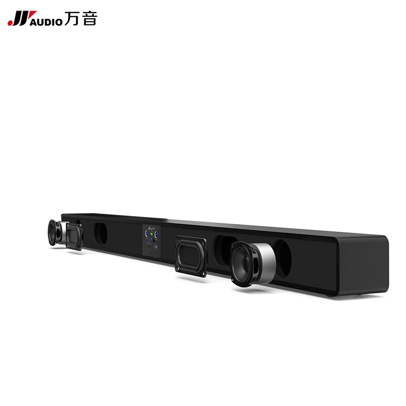 

JY AUDIO Wireless Bluetooth Soundbar TV Column Dual Subwoofer Speaker Home Theater DSP Surround Sound System Hang Wall 3D Stereo
