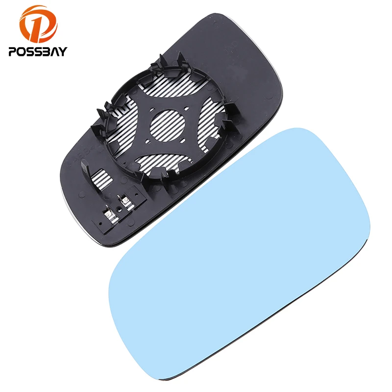 

POSSBAY Car Rearview Mirror Side Mirror Glass Heated for Volkswagen Jetta 1999 2000 2001 2002 2003 2004 2005 Blue Lens Glass