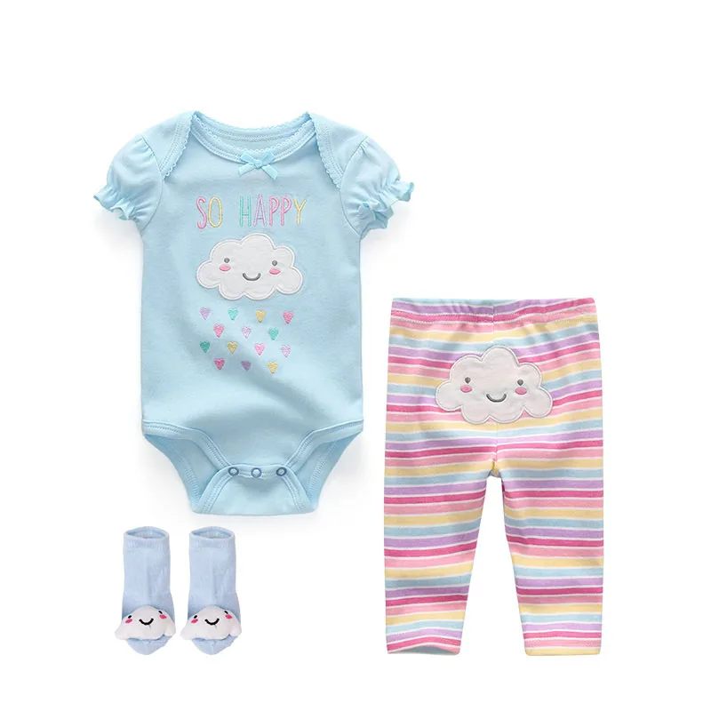 Комбинезоны для новорожденных девочек; короткие штаны; шапка; повязка на голову; комплекты одежды из 3 предметов; повседневная одежда для малышей; комплекты одежды для мальчиков