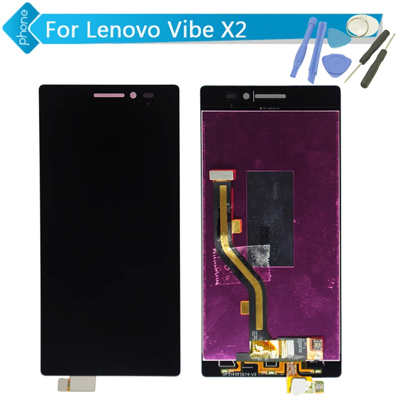 For Lenovo Vibe X2 LCD Display Touch Digitizer Screen Assembly black Tools